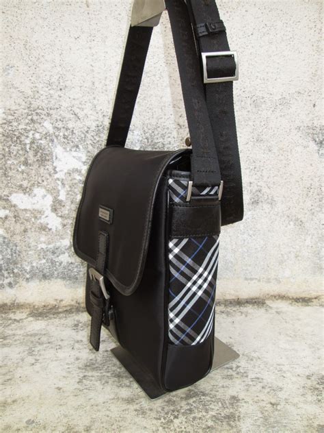 black label burberry satchel